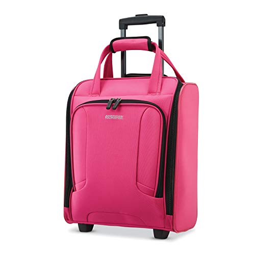 American Tourister 4 Kix Expandable Softside Luggage, Pink Underseater