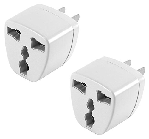 Cellet Travel Plug Power Adapter, 2 Pack