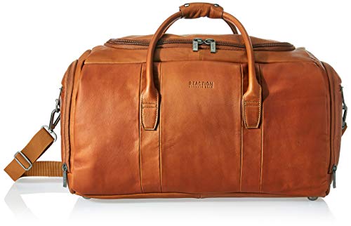 Kenneth Cole Reaction Duff Guy Colombian Leather Travel Duffel Bag Kenneth Cole Reaction Duff Guy Colombian Leather Travel Duffel Bag