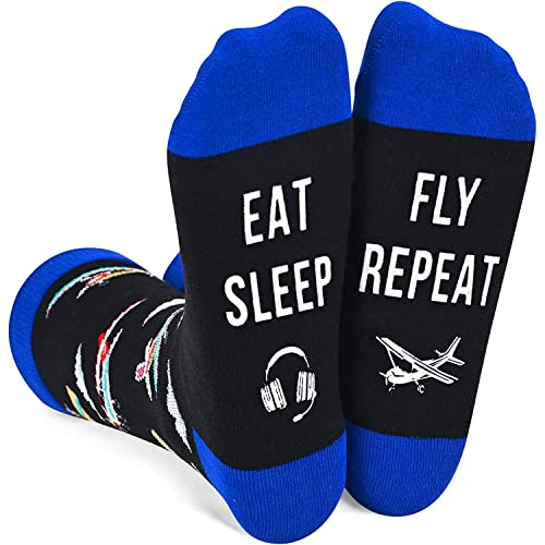 Airplane Socks Helicopter Socks Pilot Socks