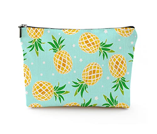 YUMQSEOS Pineapple Makeup Bag