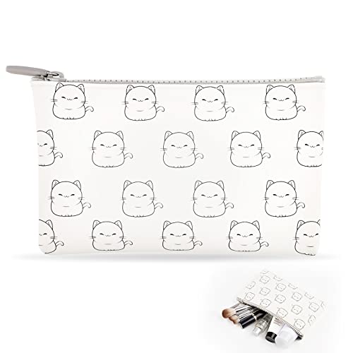 Manmihealth Cute Cat Silicone Makeup Bag