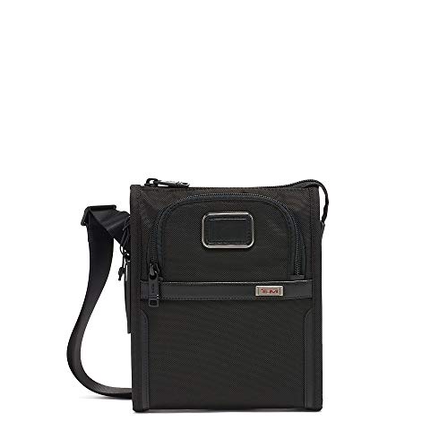 TUMI Alpha Pocket Bag - Travel Crossbody Bag - Black