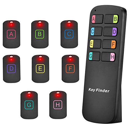 Wireless Key Finder Locator with 8 Receivers