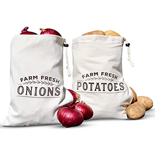 Resilient Roots Potato Storage Bags - Set of 2