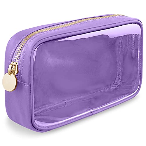 Compact Clear Travel Makeup Organizer Bag for Women Girls