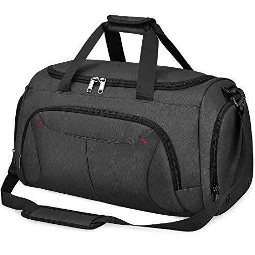 Waterproof Gym Duffle Bag with Shoes Compartment