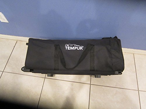 Tempur-Pedic Travel Sleep Set with Neck Pillow, Mattress Overlay, and Carry Bag