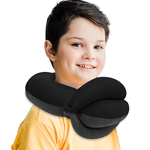 BUYUE Kids Travel Pillow - Comfortable Support for Long Journeys