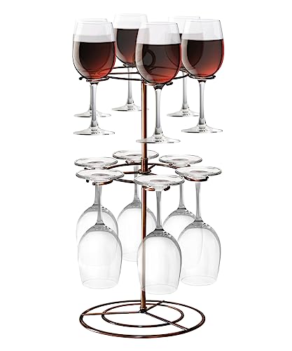 GeLive Wine Glass Flight Server Stand