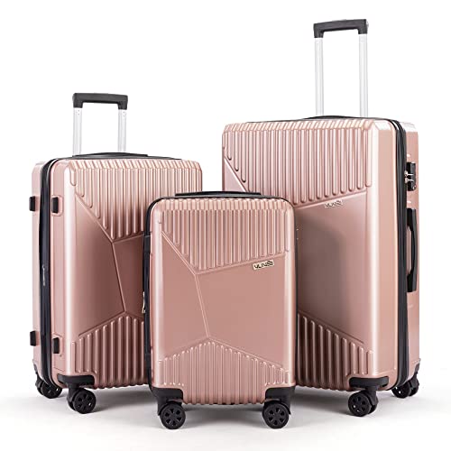 VLIVE 3-Piece Luggage Set for Women