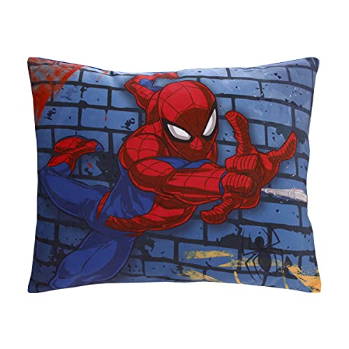 Spiderman Wall Crawler Toddler Pillow