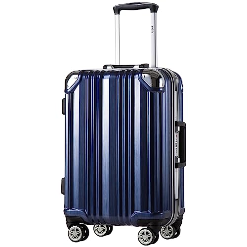 Coolife Aluminium Frame Suitcase