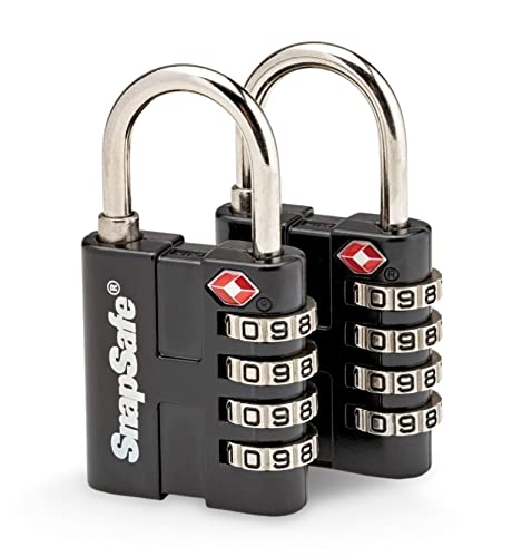 SnapSafe TSA Approved PadLocks - Travel Essentials SnapSafe TSA Approved PadLocks - Travel Essentials