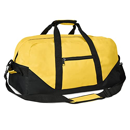21" Large Duffle Bag with Adjustable Strap