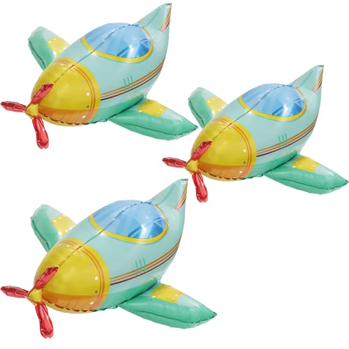 4D Cartoon Transportation Airplane Balloons