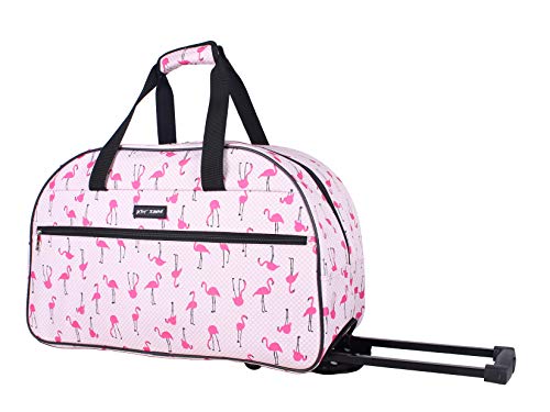 Betsey Johnson Flamingo Strut Duffel Bag