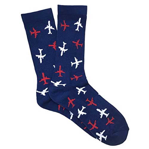 4114xEHzYKL. SL500  - 14 Amazing Airplane Socks For Men for 2023