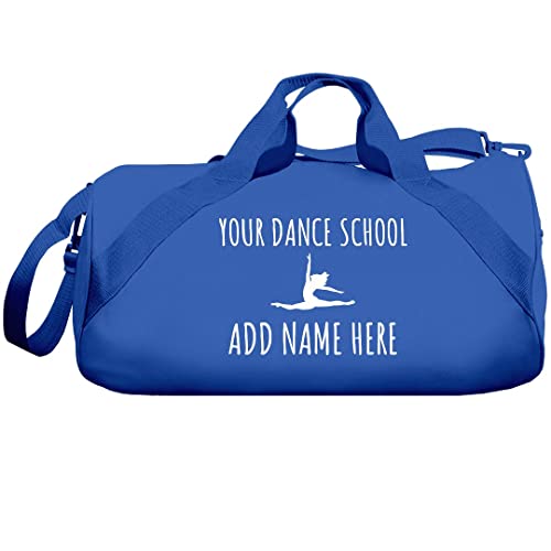 Customizable Dance School Barrel Duffel Bag