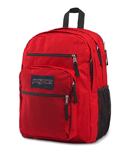 JanSport Big Laptop Backpack - Red Tape