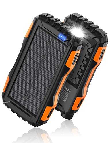 42800mAh Power Bank - Portable Charger with Solar Charging