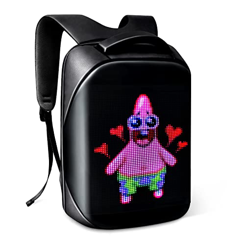 Tesinll LED Backpack with Full Color Screen