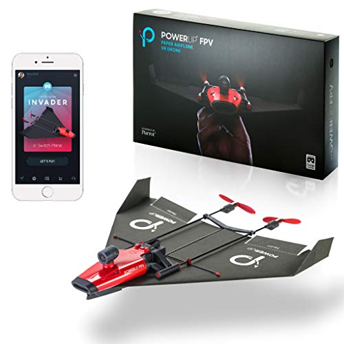PowerUp X Fpv Smartphone Remote Controlled Paper Airplane Kit