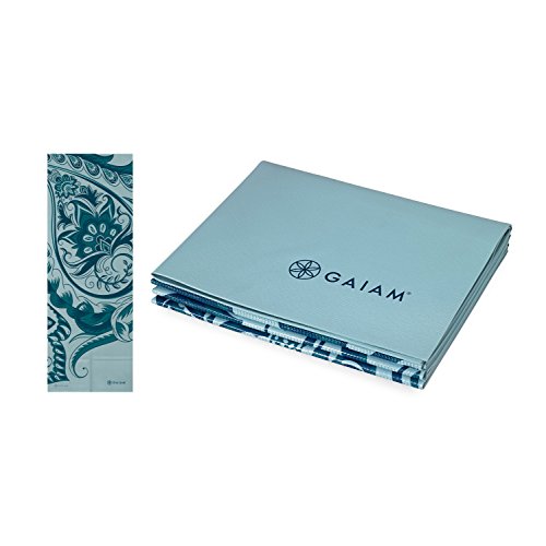 Gaiam Yoga Mat Folding Travel Fitness & Exercise Mat
