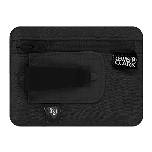 Lewis N. Clark Hidden Clip Stash Travel Wallet