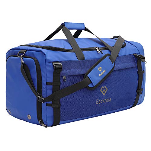 Eackrola Large Sports Gym Bag - Versatile and Lightweight Travel Duffel
