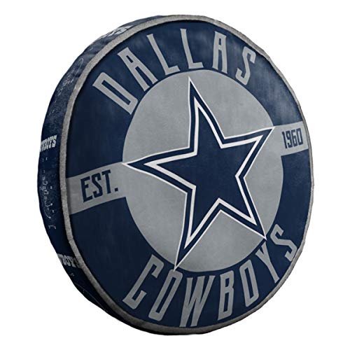 NFL Dallas Cowboys Round Cloud Pillow