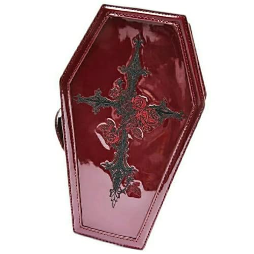 Gothic Leather Makeup Bag