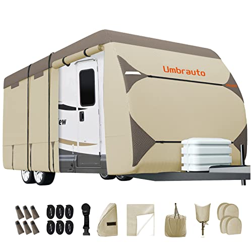 Umbrauto Travel Trailer RV Cover 2022 - Waterproof Camper Cover