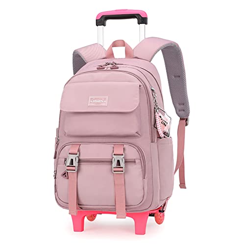 ZHANAO Rolling Backpack Luggage BookBag