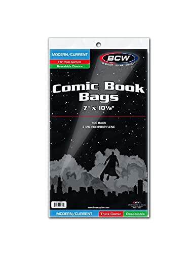 BCW Current Resealable Comic Book Bags