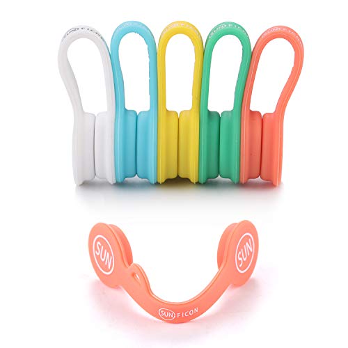 SUNFICON Cable Organizers Clips - Keep Your Cables Tangle-Free!