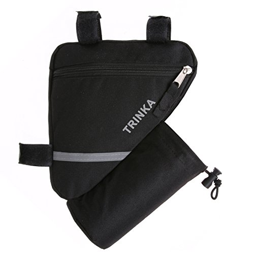 Ultralight Reflective Bike Storage Bag with Water Bottle Pouch