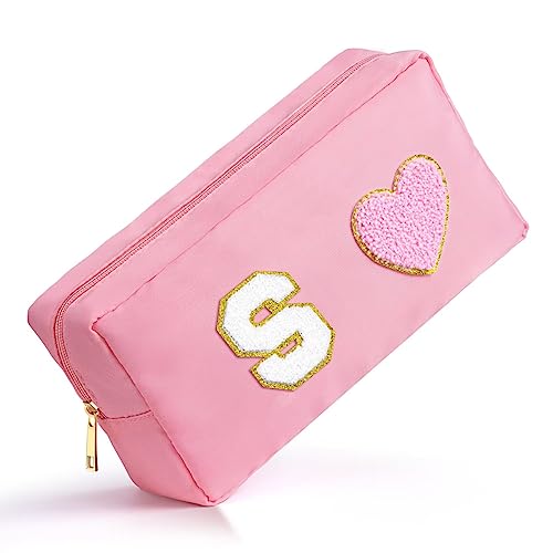 Personalized Initial Makeup Bag