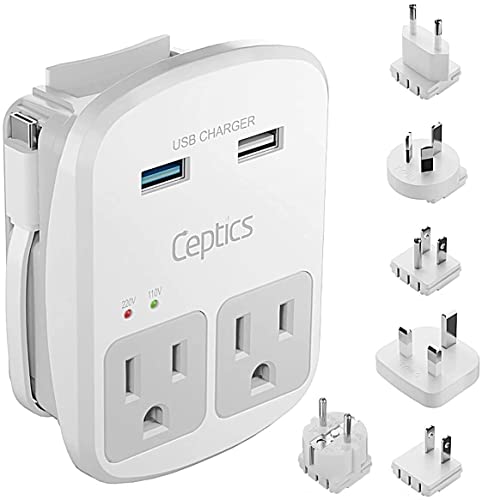 Ceptics World Travel Adapter Kit