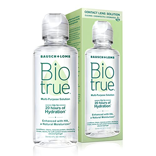 Biotrue Contact Lens Solution: Clean and Comfortable Lenses All Day