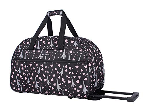 Betsey Johnson Paris Love 22 Inch Duffel Bag