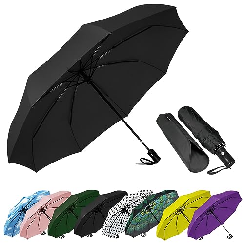 SIEPASA Windproof Travel Compact Umbrella