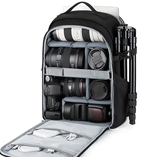 Camera Backpack with Laptop Compartment