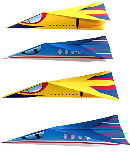 Dondor Paper Airplanes (24 Pack) - DIY Classic Flying Fun!