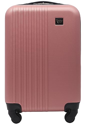 Travelers Club Rose Gold Spinner Luggage