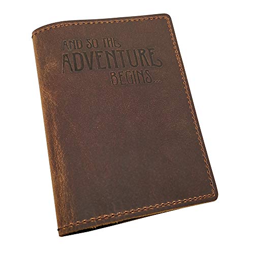 Leather Passport Wallet Cover