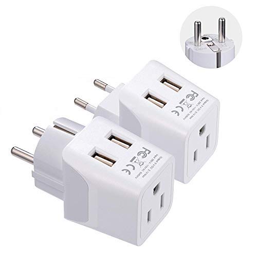 Ceptics Europe Travel Adapter Plug Set