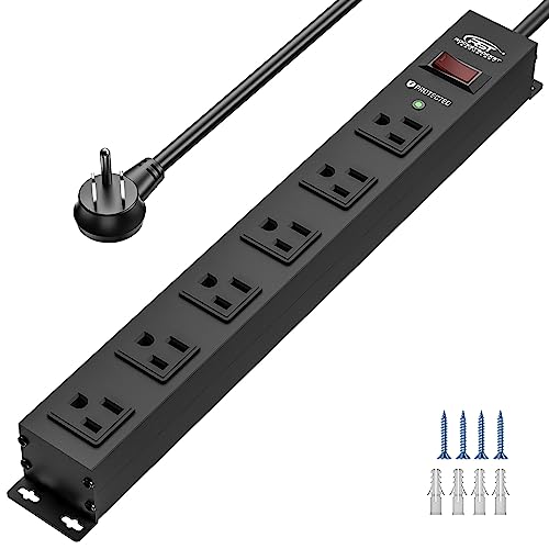 Heavy Duty Power Strip with Switch