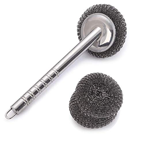 Travel Grill Scraper BBQ Brush