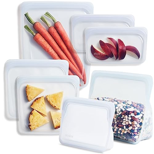 Stasher Reusable Silicone Storage Bag 7-Pack